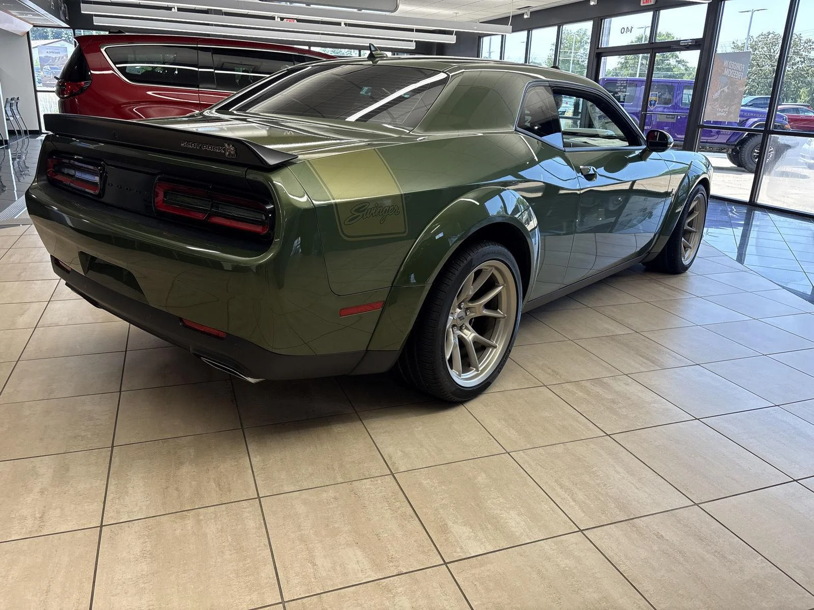 Used 2023 F8 Green Dodge R/T Scat Pack Widebody image 5
