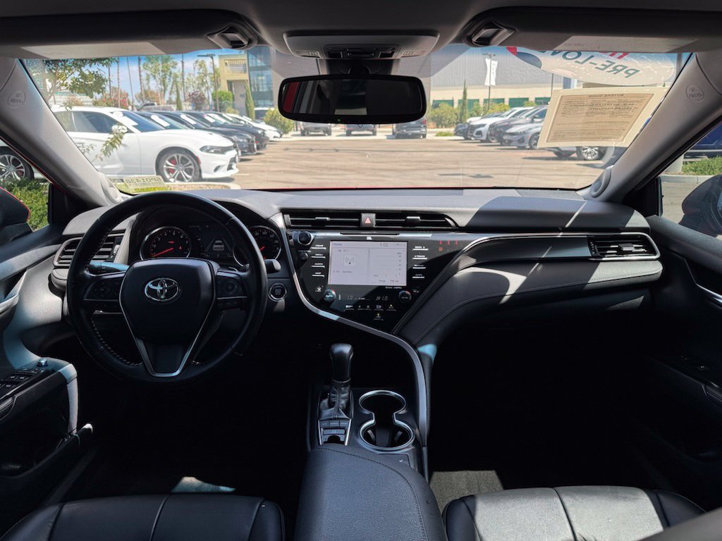 Used 2019 Red Toyota XSE V6 image 12