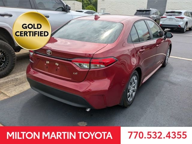 Certified Used 2025 Red Toyota LE image 5