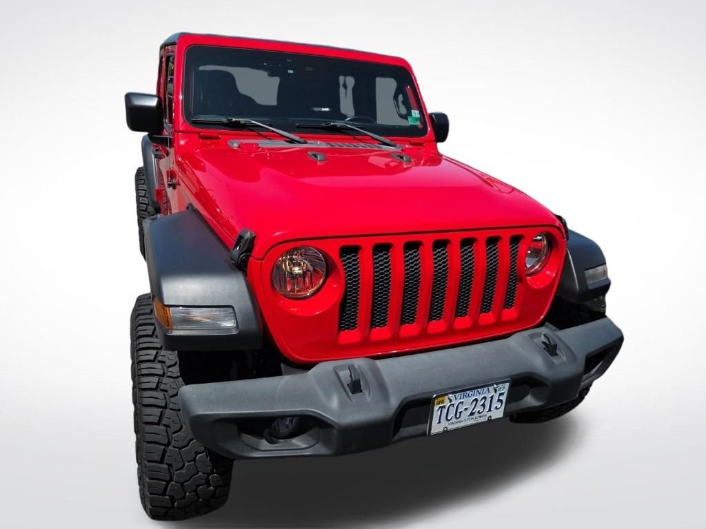Used 2021 Red Jeep Unlimited Sport S image 8