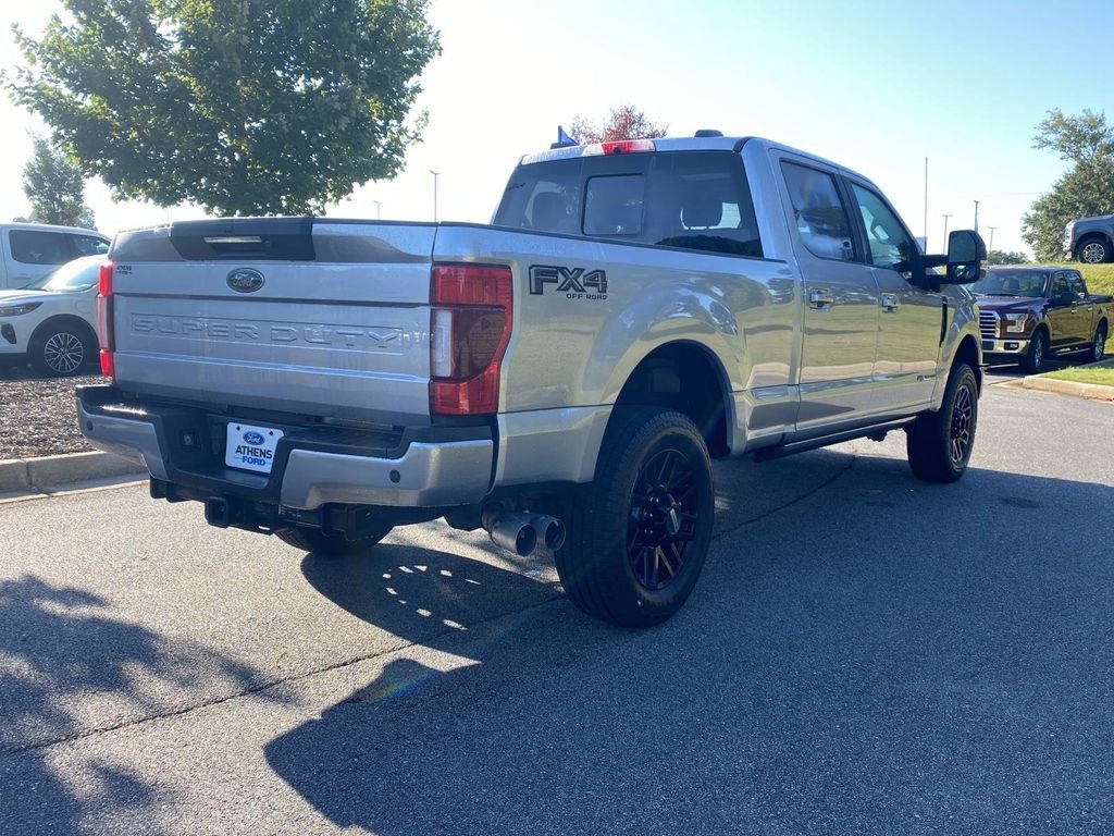 Certified Used 2022 Iconic Silver Metallic Ford Lariat image 3