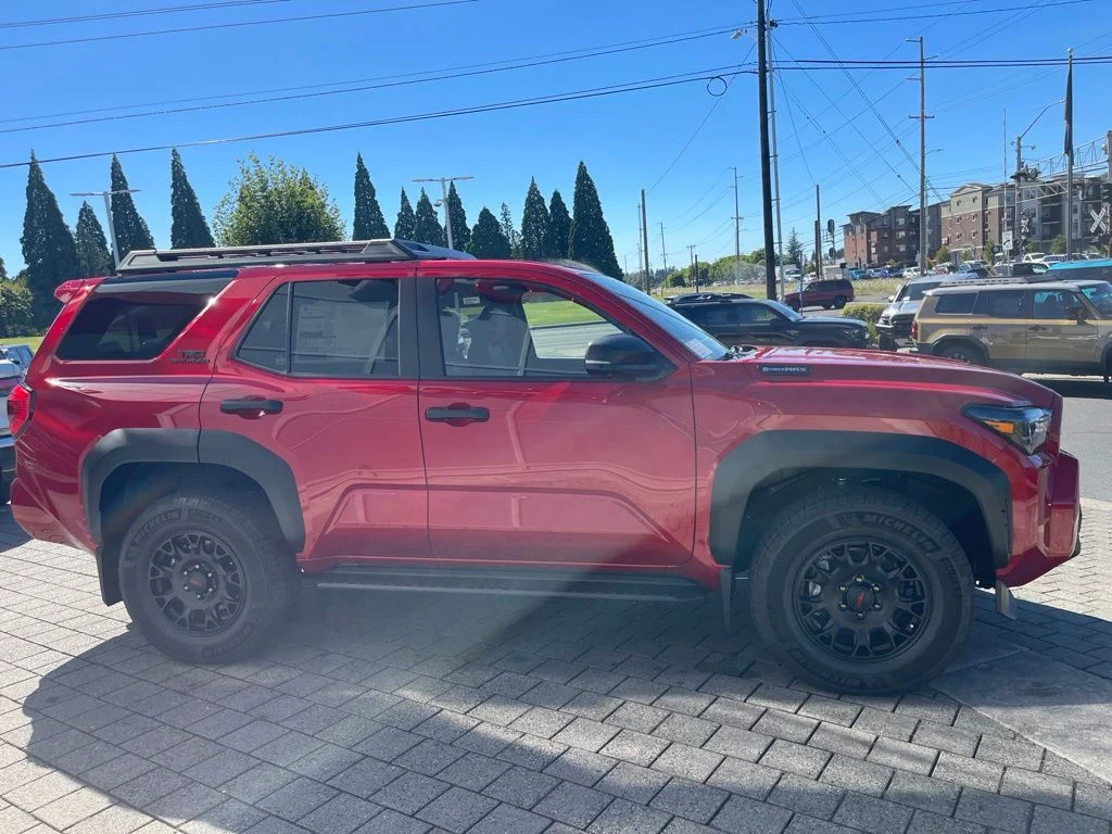 New 2026 Supersonic Red Toyota TRD Off-Road Premium i-FORCE MAX image 6