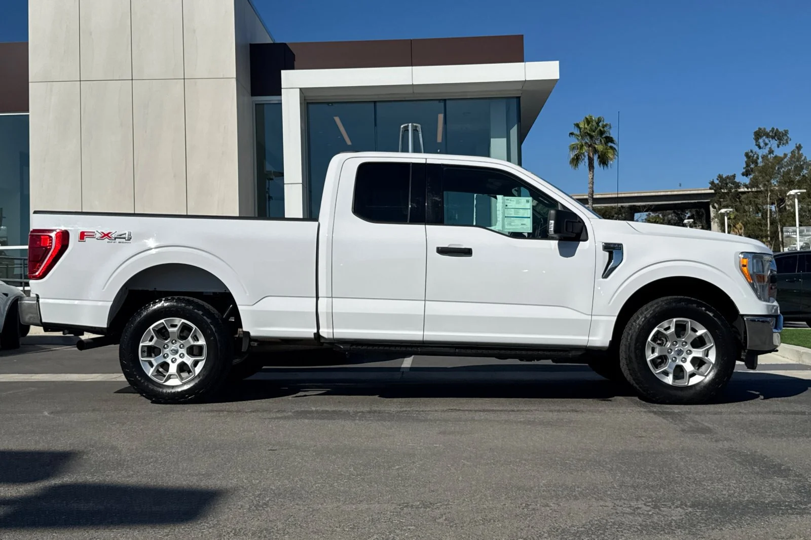 Certified Used 2021 White Ford XLT image 2