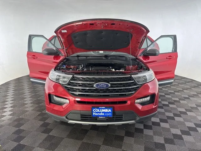 Used 2021 Red Ford XLT image 14