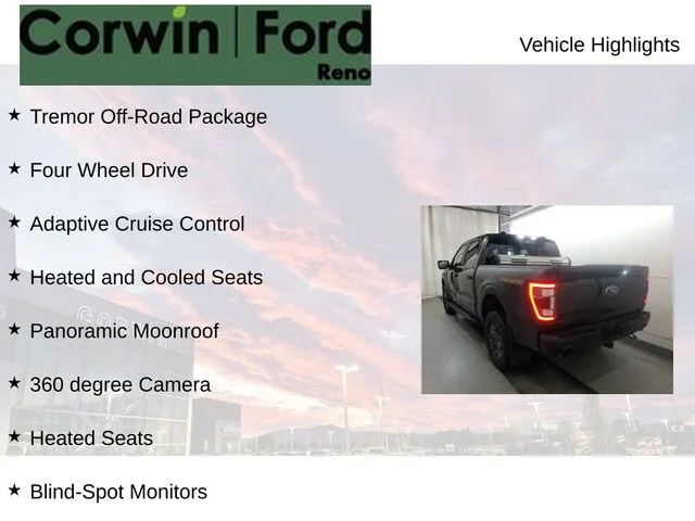 Used 2022 Black Ford Tremor image 6