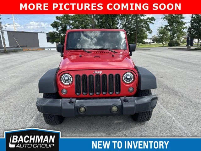 Used 2017 Firecracker Red Clearcoat Jeep Sport image 3