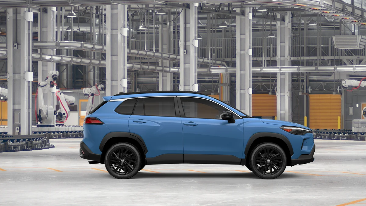 New 2026 Cavalry Blue Toyota Hybrid XSE image 12