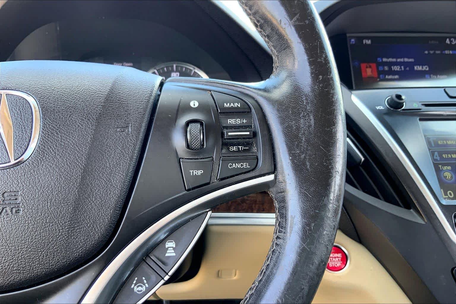 Used 2017 White Diamond Pearl Acura w/Technology Pkg image 24