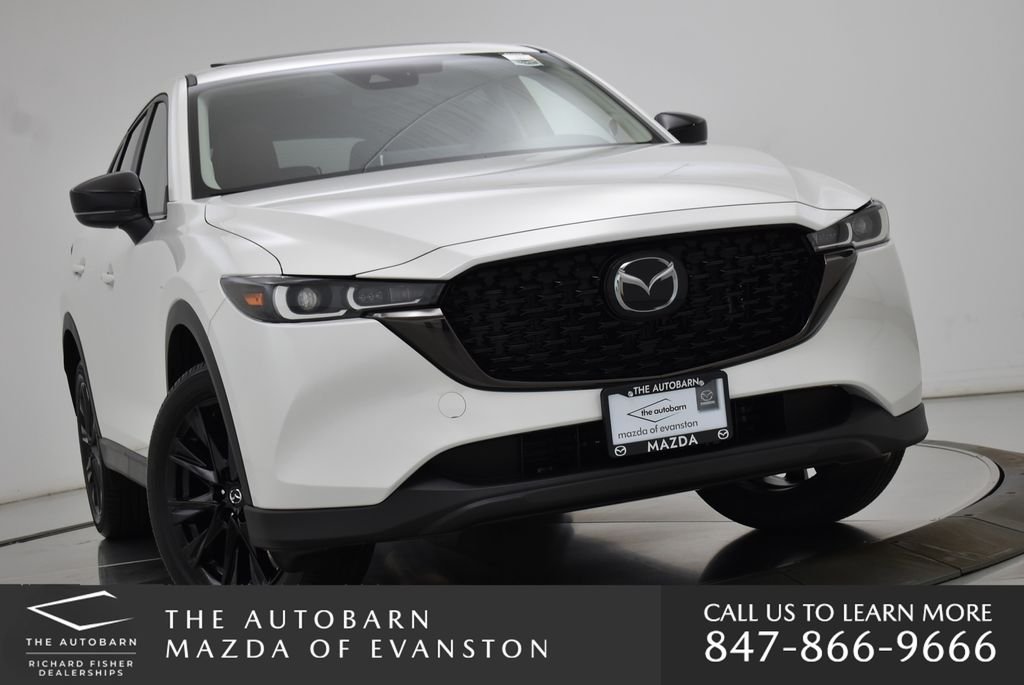 Certified Used 2025 White Metallic Mazda 2.5 S Carbon Edition image 3