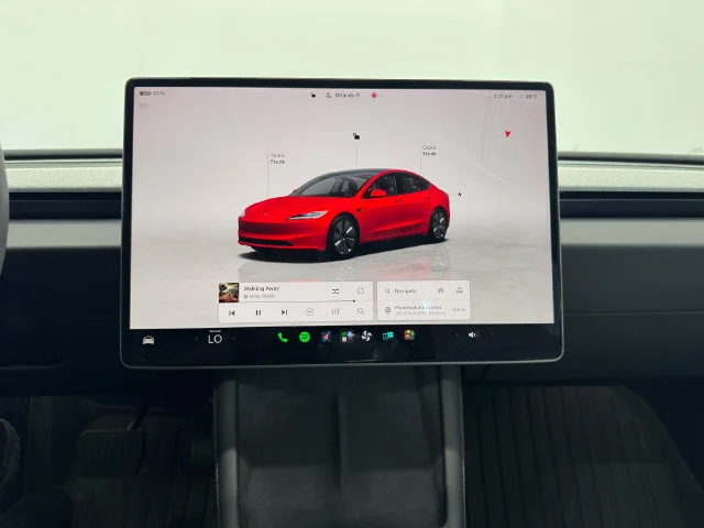Used 2025 Ultra Red Tesla Long Range image 3