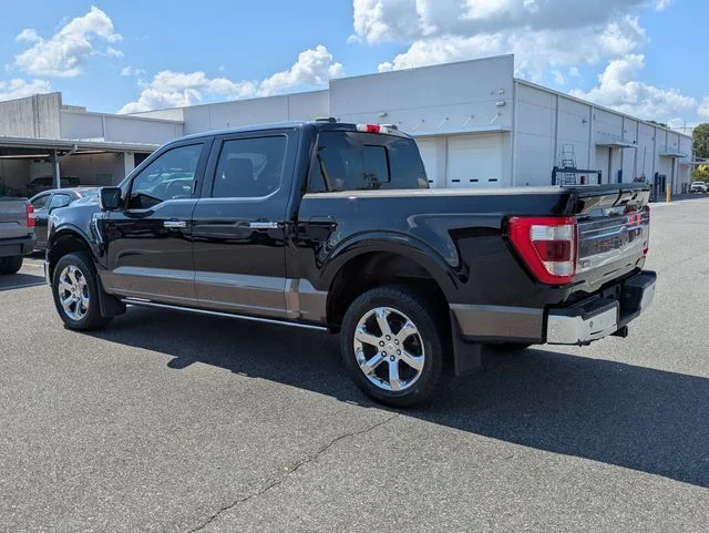 Used 2021 Agate Black Metallic Ford King Ranch image 5