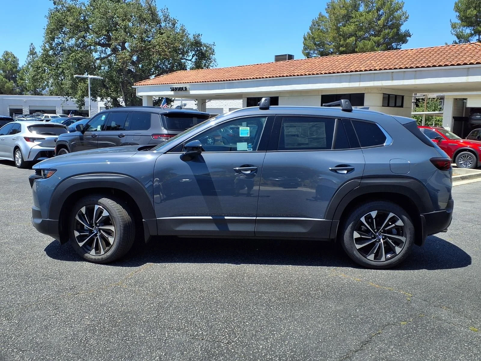 New 2026 Gray Mazda Premium Plus image 3