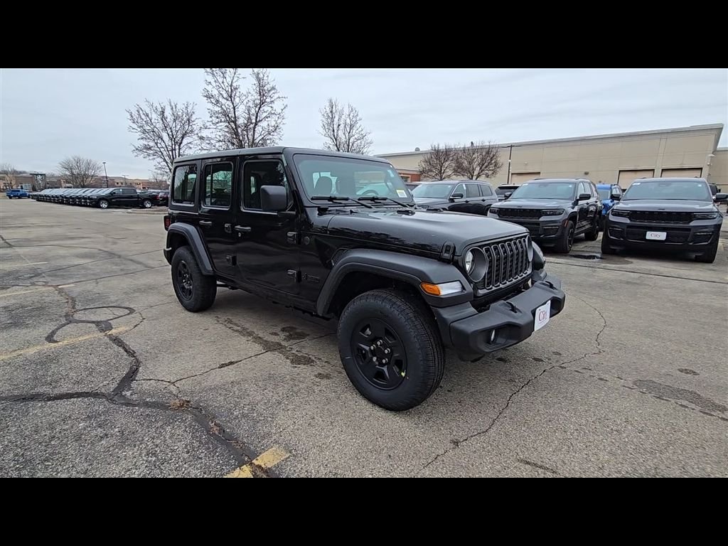 New 2026 Black Clearcoat Jeep Sport image 3