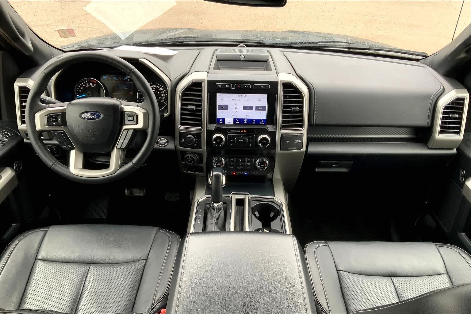 Used 2020 Agate Black Metallic Ford LARIAT image 16