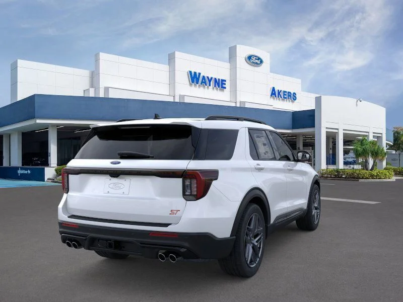 New 2026 Star White Metallic Tri-Coat Ford ST image 9