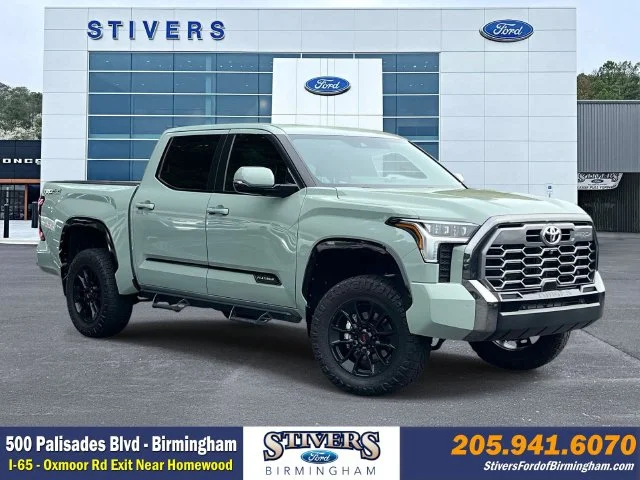 Certified Used 2024 Gray Toyota Platinum image 1