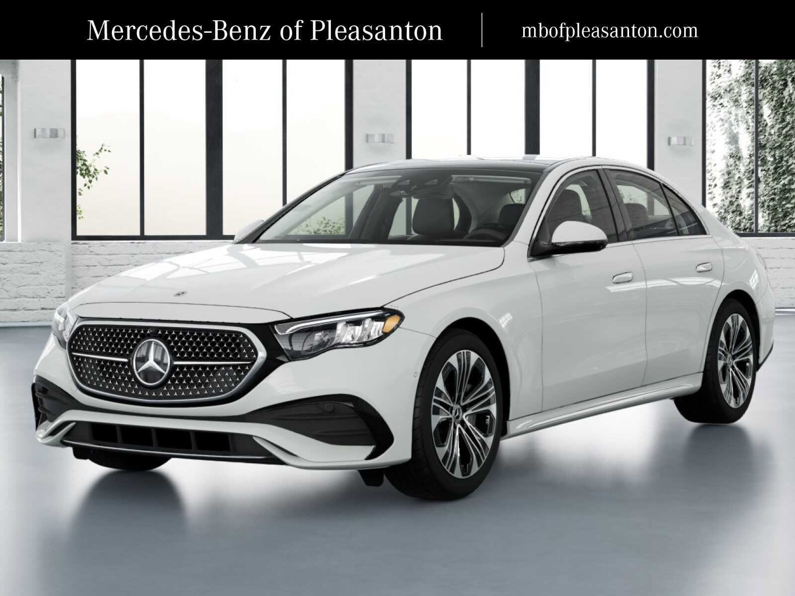 New 2027 Polar White Mercedes-Benz E 450 4D Sedan 4MATIC® image 1
