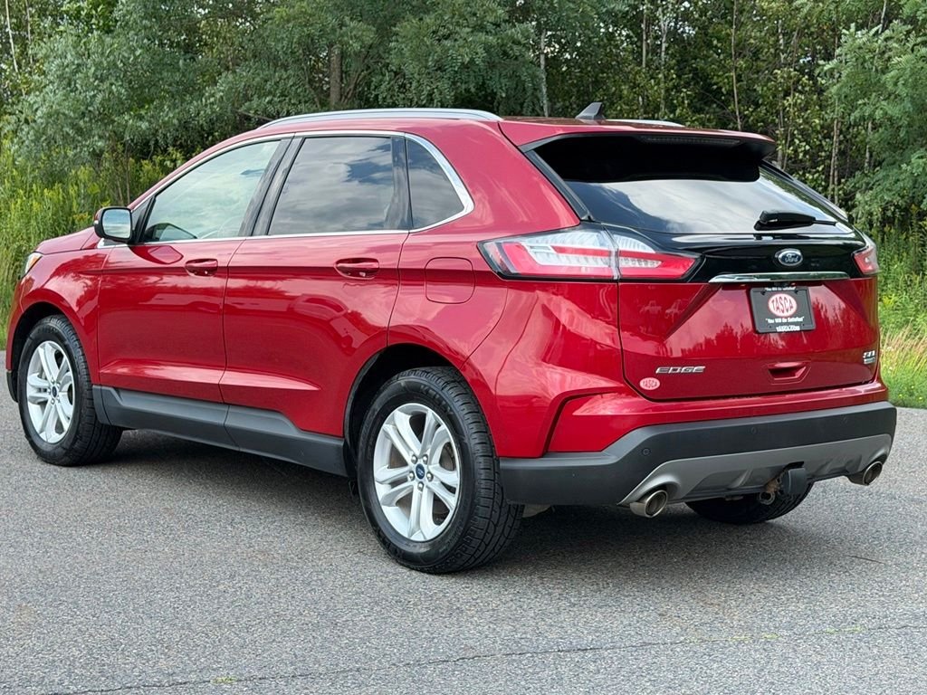 Certified Used 2020 Red Metallic Ford SEL image 30