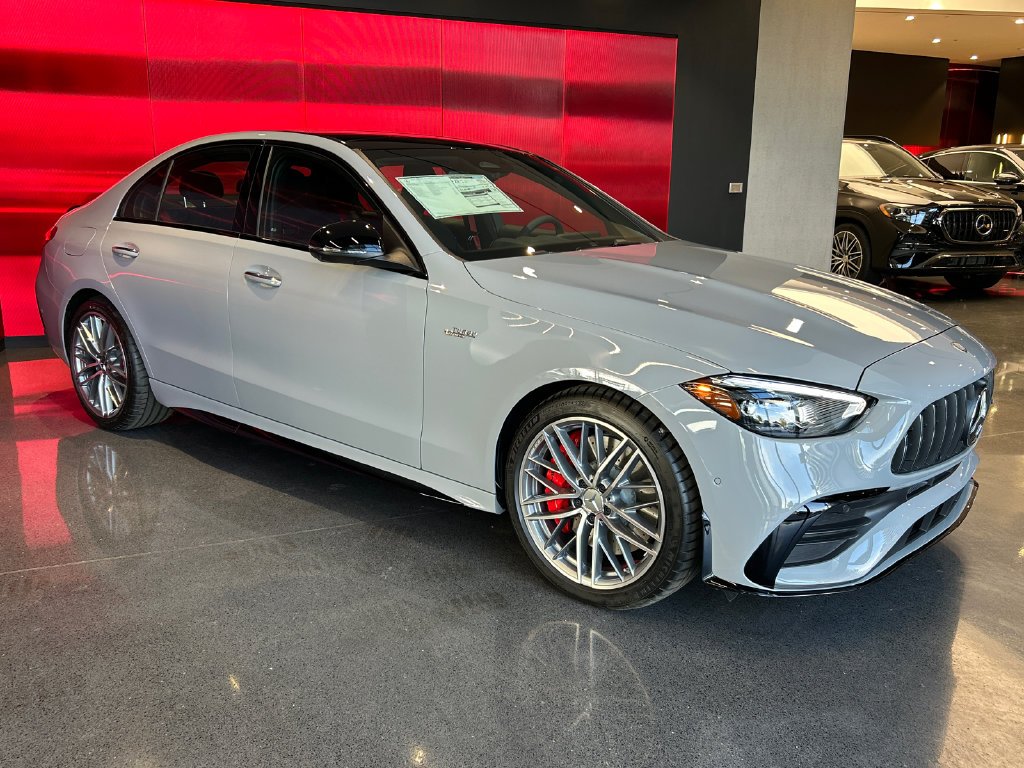 New 2026 MANUFAKTUR Alpine Grey Mercedes-Benz AMG® C 43 4MATIC Sedan image 2