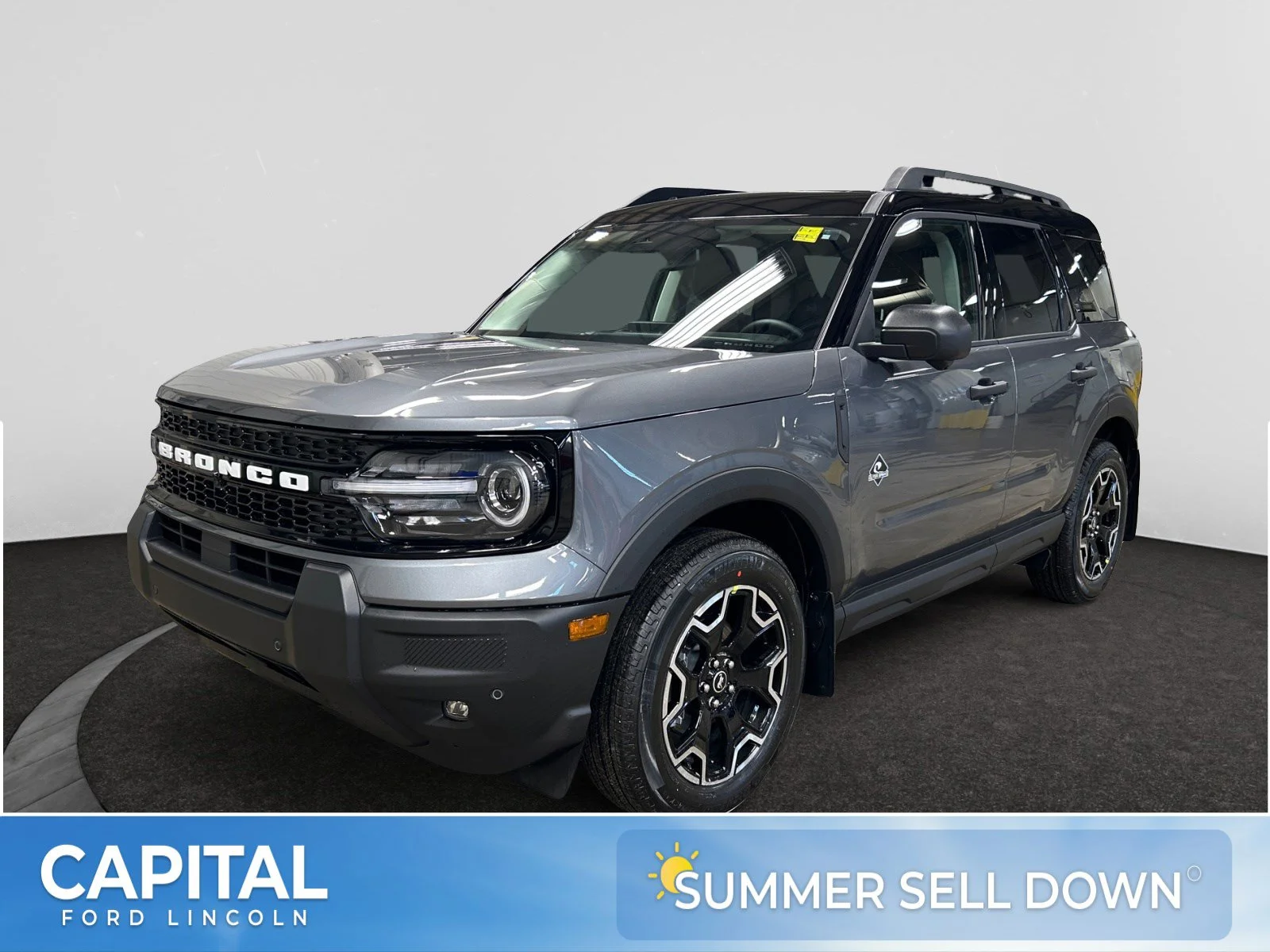 New 2026 Carbonized Grey Metallic Ford Outer Banks image 1