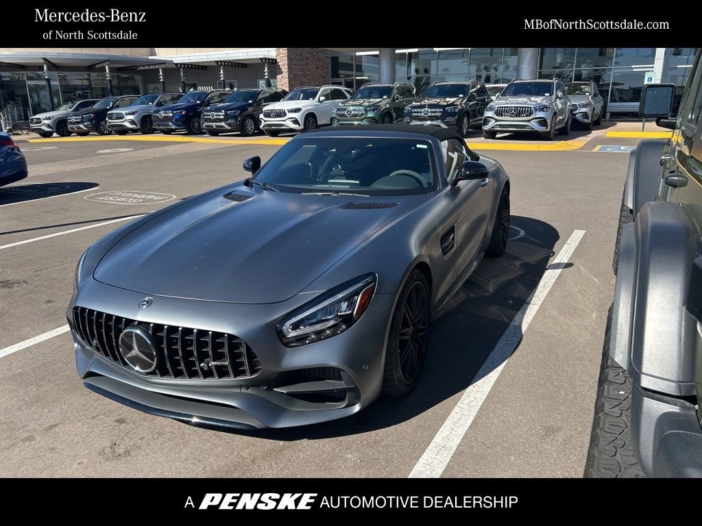 Certified Pre-Owned 2021 Mercedes-Benz AMG® GT C 2D Convertible in