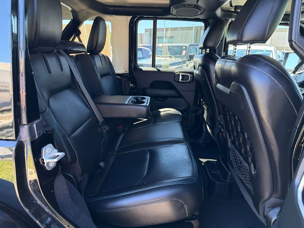 Used 2021 Black Jeep Unlimited Rubicon 4xe image 20