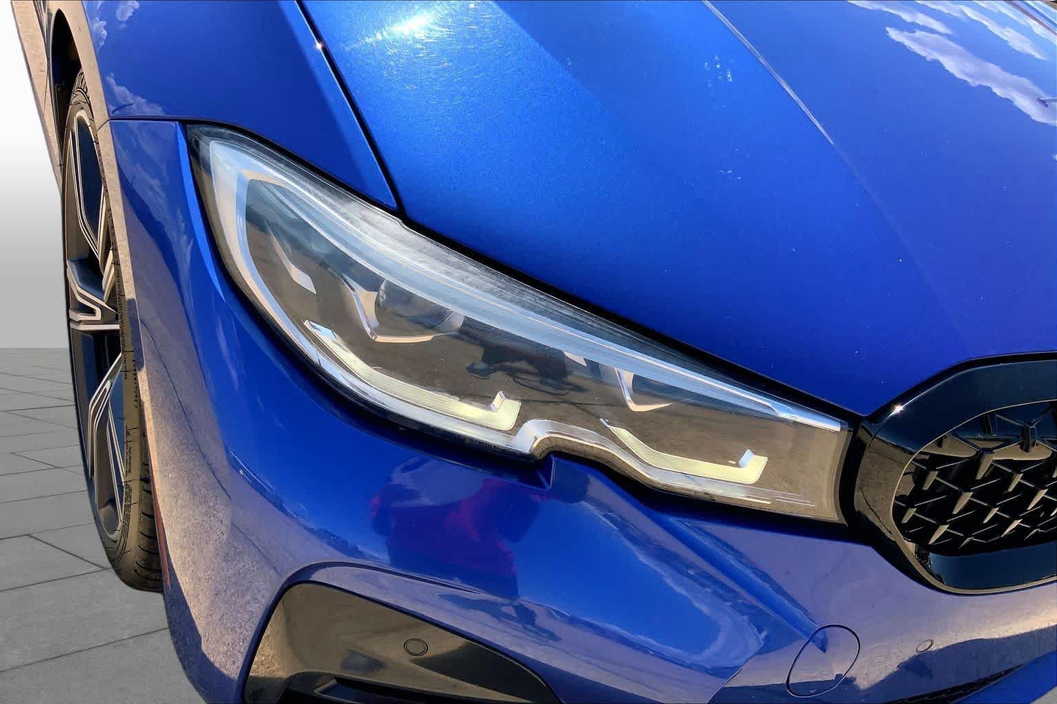 Certified Used 2021 Portimao Blue Metallic BMW 330i image 28