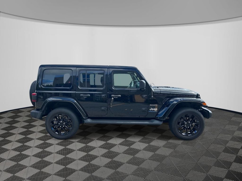 Used 2023 Black Jeep Sahara 4xe image 6