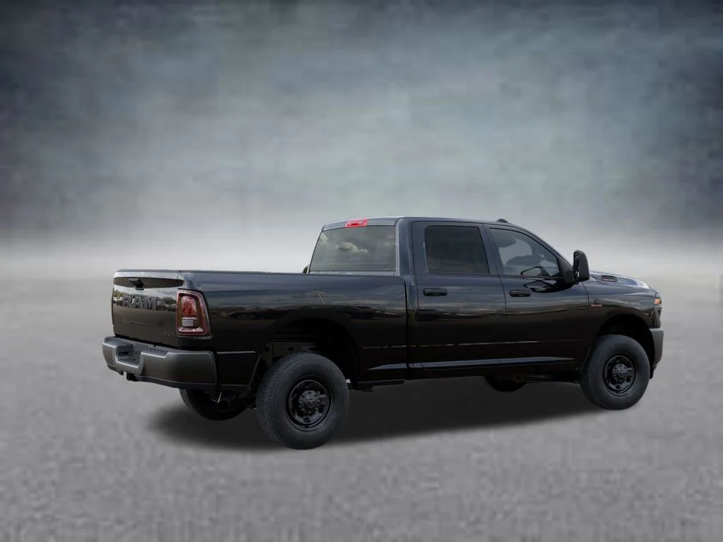 New 2026 Diamond Black Crystal Pearl-Coat Exterior Paint RAM Tradesman image 4