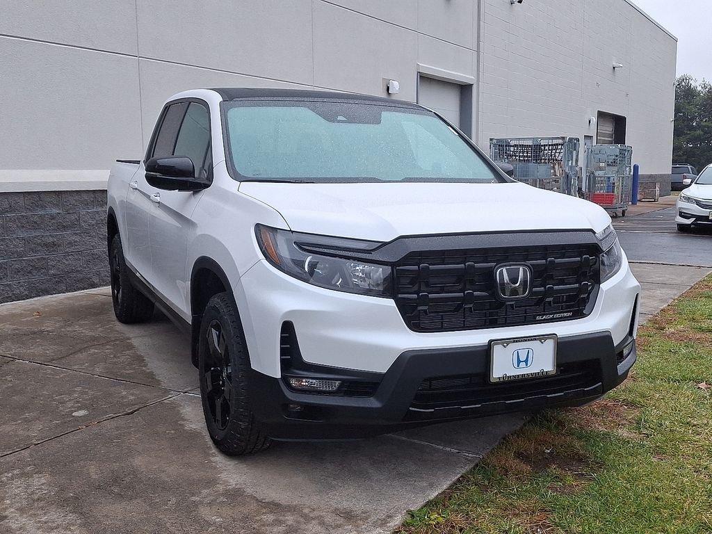 New 2026 Platinum White Pearl Honda Black Edition Two-Tone image 2