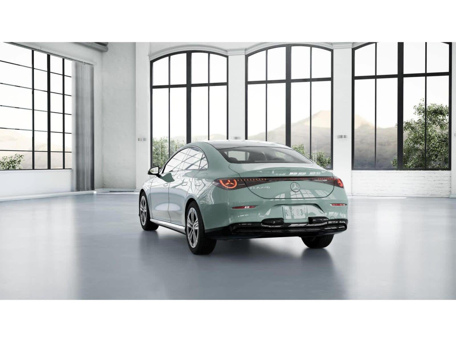 New 2027 Liquid Crystal Green Mercedes-Benz CLA 220 Hybrid image 26