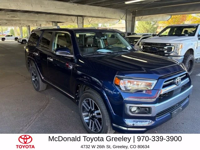 Used 2023 Blue Toyota Limited image 3