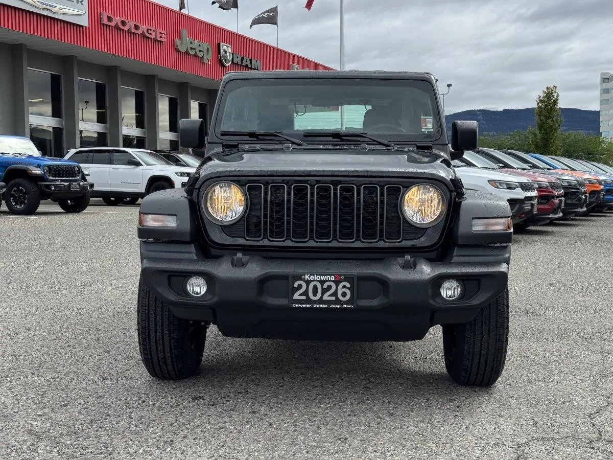 New 2026 Black Jeep Sport image 2