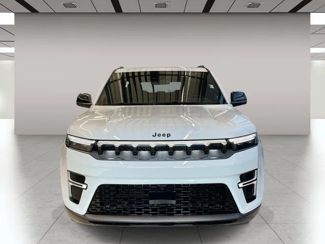 New 2026 Bright White Clear-Coat Exterior Paint Jeep Summit Obsidian image 8