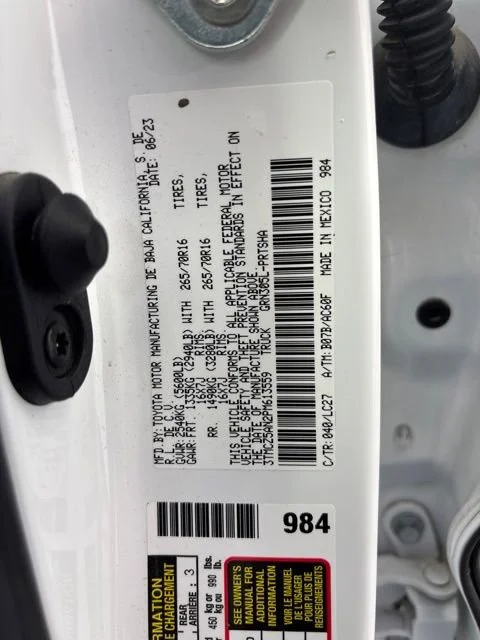 Used 2023 White Toyota SR image 10
