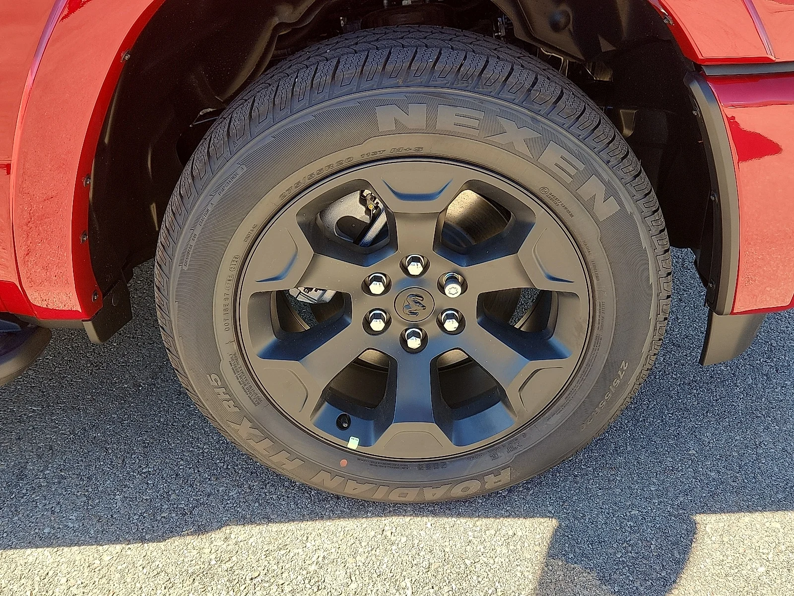 New 2027 Molten Red Pearl-Coat  Paint Ram LONE STAR CREW CAB 4X4 5