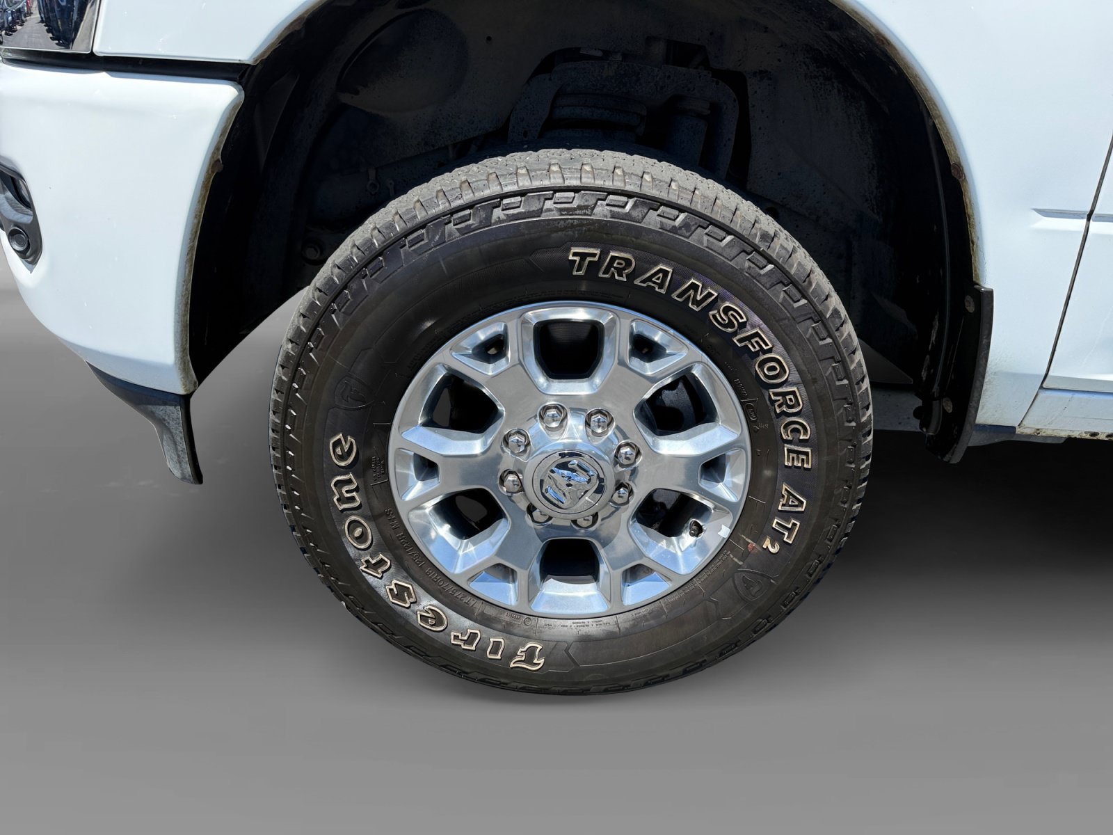 Used 2024 Bright White Clearcoat Ram Laramie image 9
