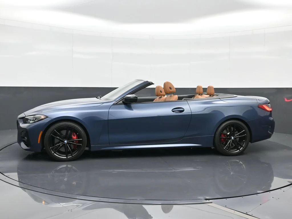 Certified Used 2023 Arctic Race Blue metallic BMW 430i image 3
