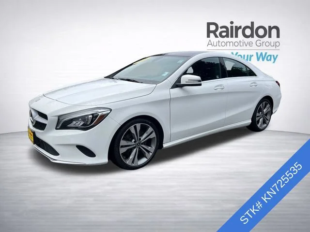 Used 2019 Polar White Mercedes-Benz CLA 250 image 3