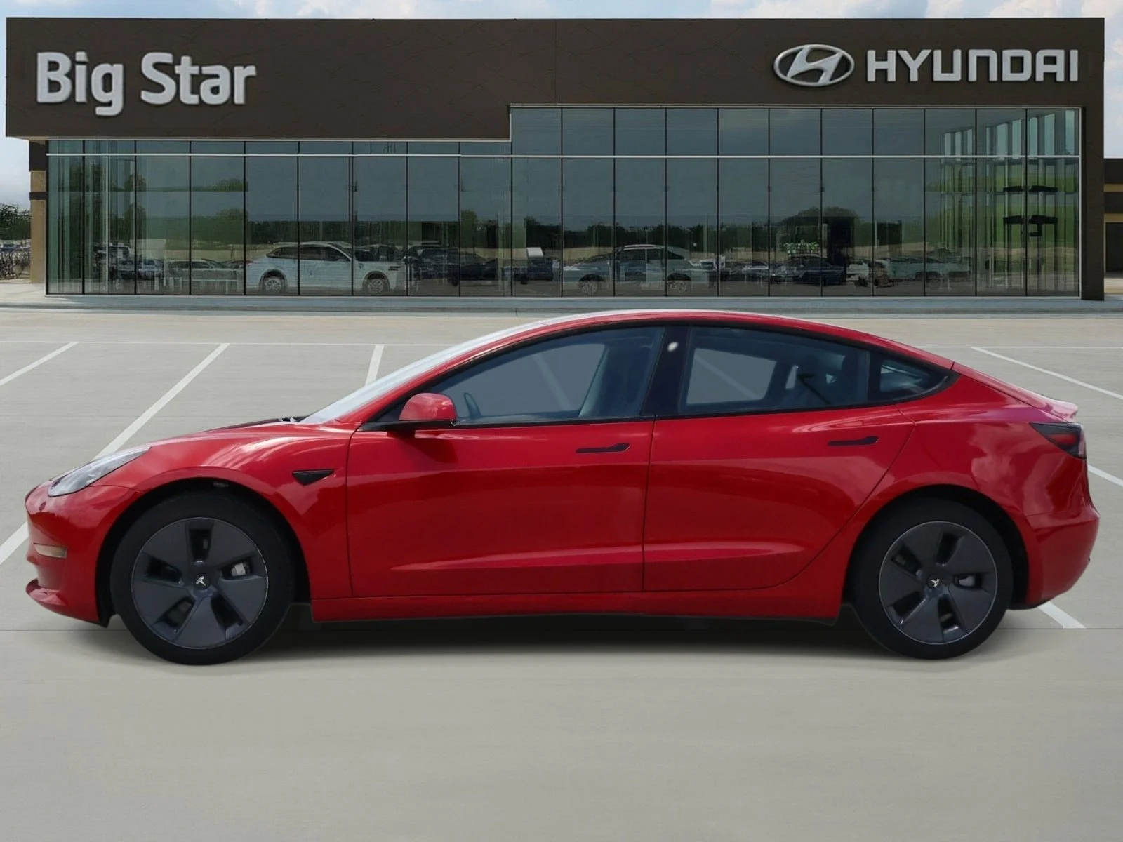 Used 2023 Tesla Model 3 Base with VIN 5YJ3E1EA3PF697259 for sale in Friendswood, TX