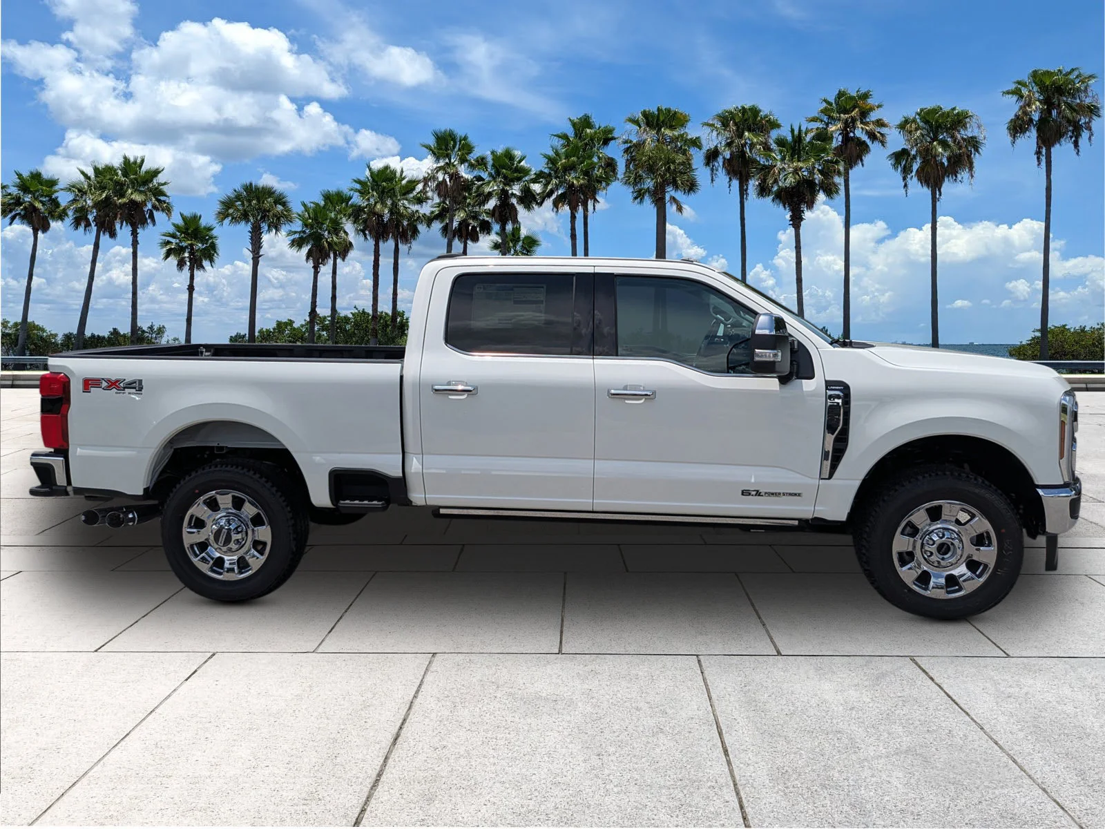 New 2026 Star White Metallic Tri-Coat Ford F-250® Lariat® image 8