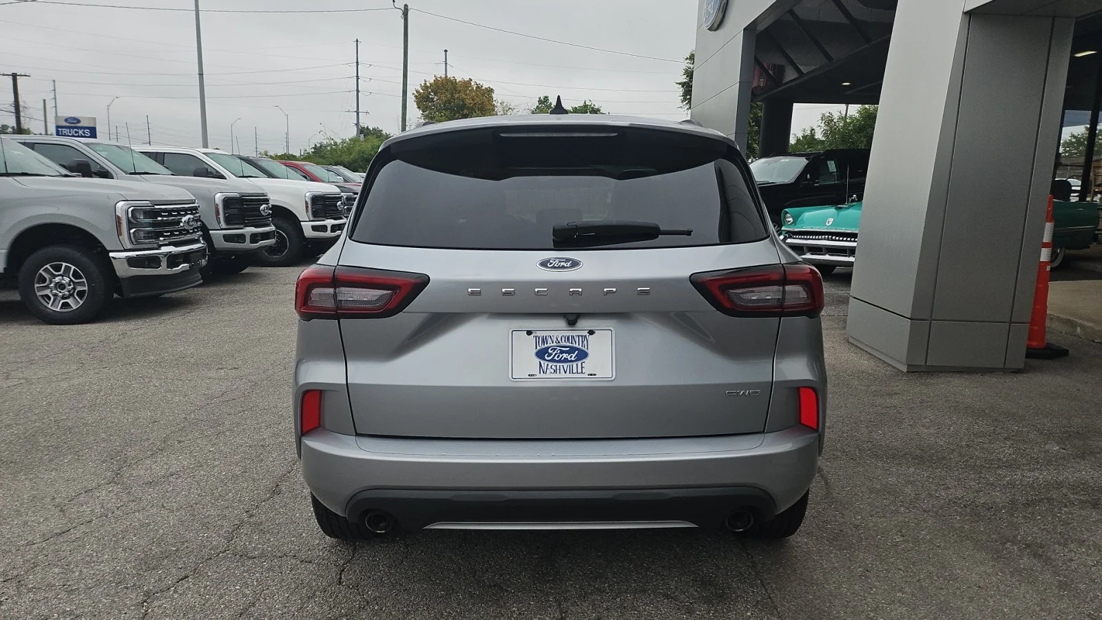 Used 2024 Iconic Silver Metallic Ford ST-Line AWD image 5