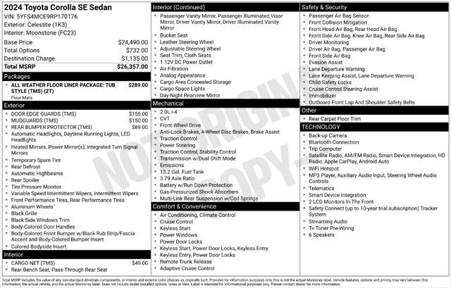 Certified Used 2024 CELESTITE GRAY ME. Toyota  image 35