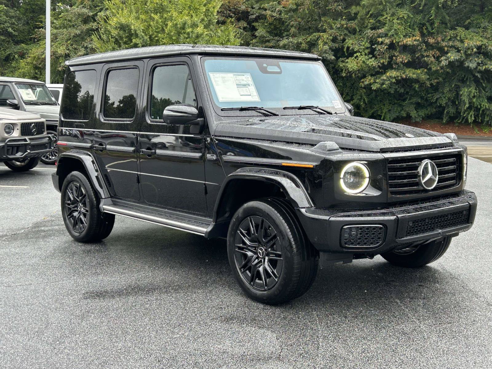 New 2027 Obsidian Black Metallic Mercedes-Benz G 580e SUV image 4