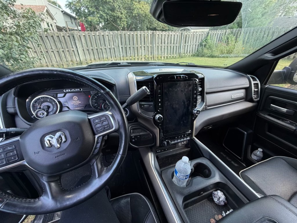 Used 2019 Diamond Black Crystal Pearlcoat Ram Laramie image 1