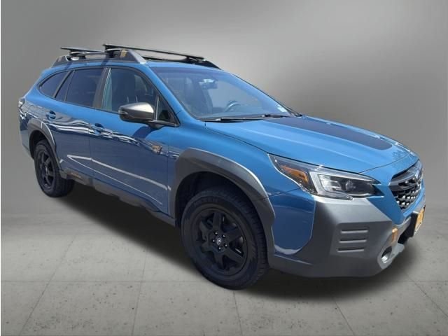Used 2022 Geyser Blue Subaru Wilderness image 2