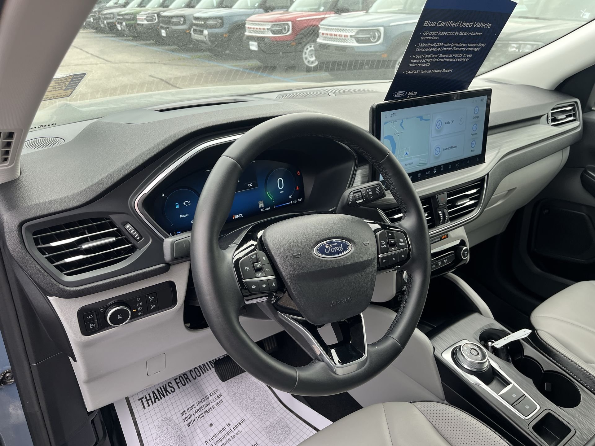 Certified Used 2025 Blue Ford Platinum image 7