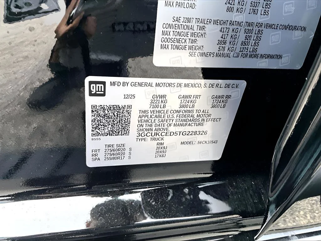 New 2026 Chevrolet Silverado 1500 Custom Trail Boss 4D Crew Cab