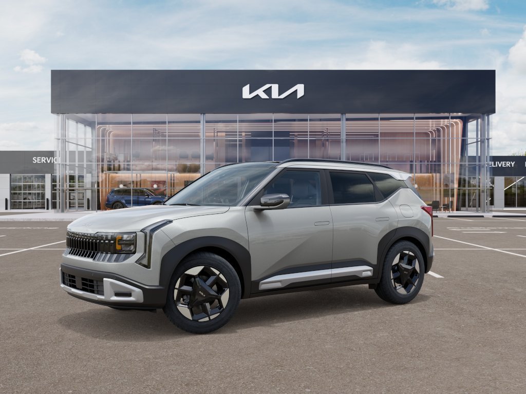 New 2027 Ivory Silver Kia EX image 3