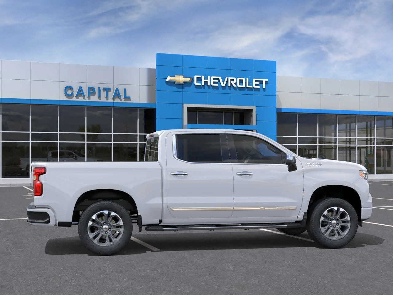 New 2026 Polar White Tricoat Chevrolet High Country image 6